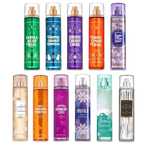 bath and body works fragrances